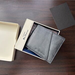 Ben Sherman Charcoal/ Black Manchester Wallet